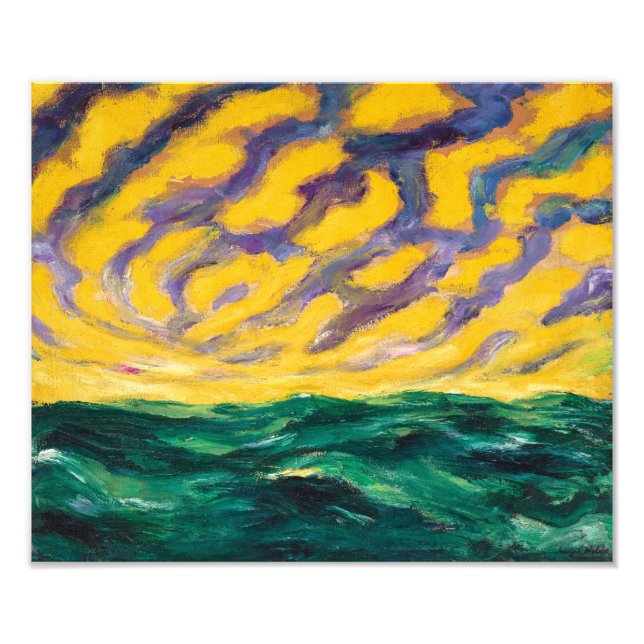 Autumn Sea | Emil Nolde | Photo Print (Front)