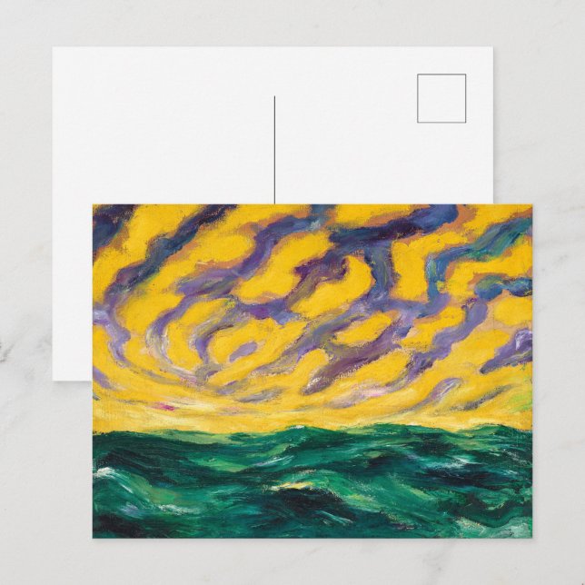 Autumn Sea | Emil Nolde | Postcard (Front/Back)