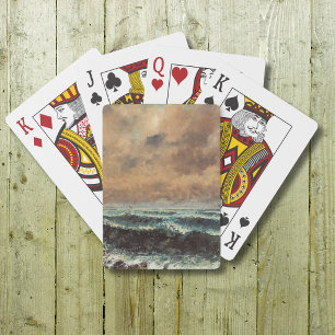 Autumn Sea – Gustave Courbet Playing Cards
