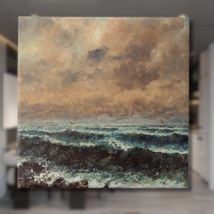Autumn Sea – Gustave Courbet Tile