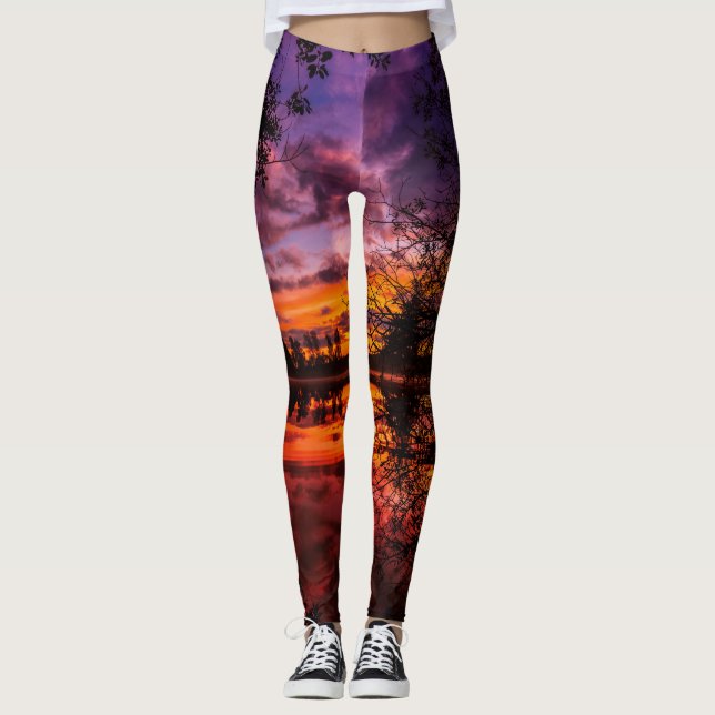 Autumn season at its best legging (Front)