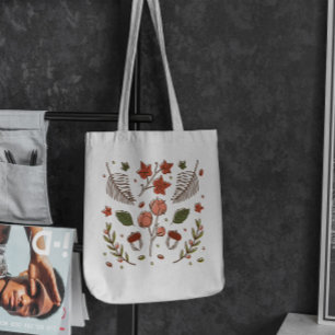 Autumn Season Leaves Tote Bag