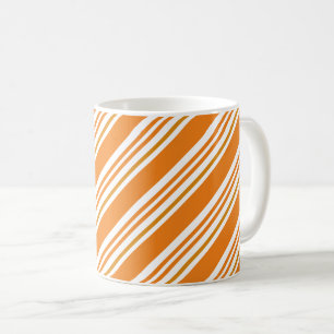 Autumn Season Stripe Pattern Coffee Mug