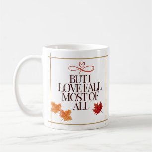 Autumn Seasonal Coffee, Tea, Hot Cocoa Gift Mug 
