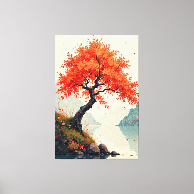 Autumn Serenity Canvas Print (Front)