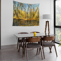 Autumn Serenity: Tranquil Reflections by the Pond