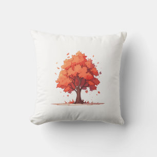 Autumn Serenity Tree Cushion