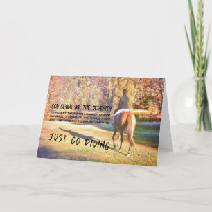 AUTUMN SHADOWS Greeting Card