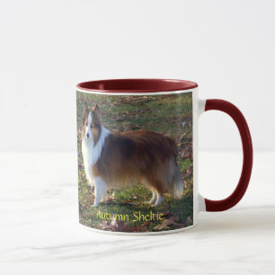 Autumn Sheltie Mug