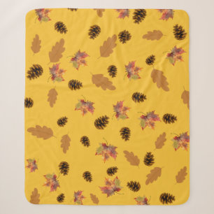 Autumn sherpa blanket