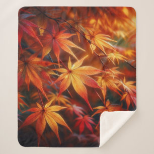 Autumn Sherpa Blanket