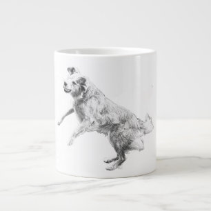 Autumn Skies, Flying Spirit Large Coffee Mug