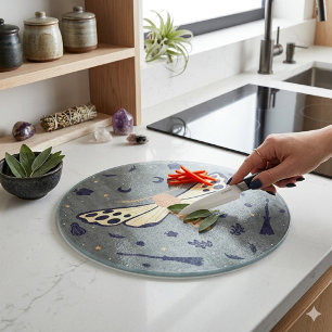 Autumn Slate Cutting Board