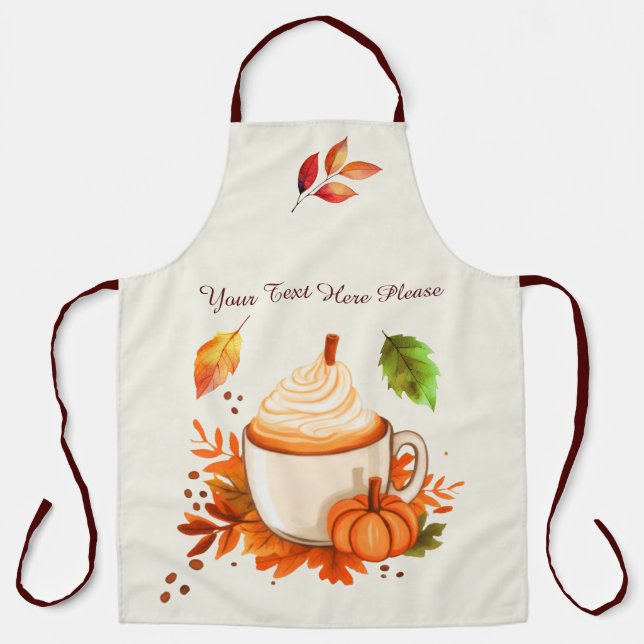 Autumn Spice A Apron (Front)