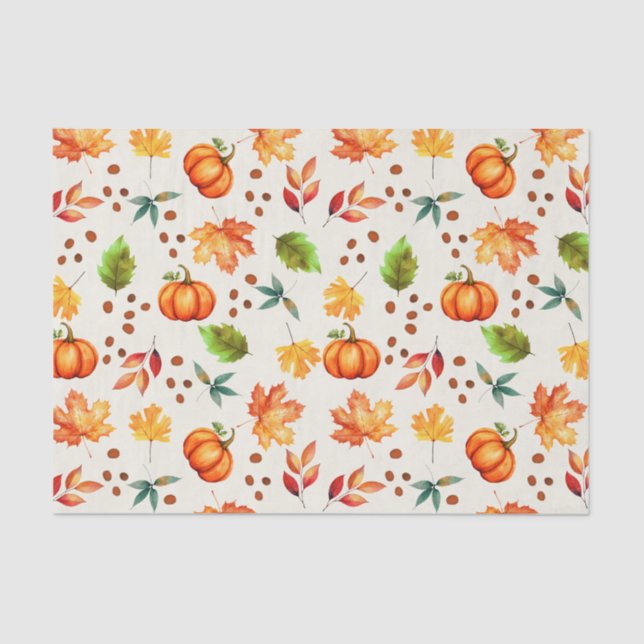 Autumn Spice B Tissue Paper (Front)