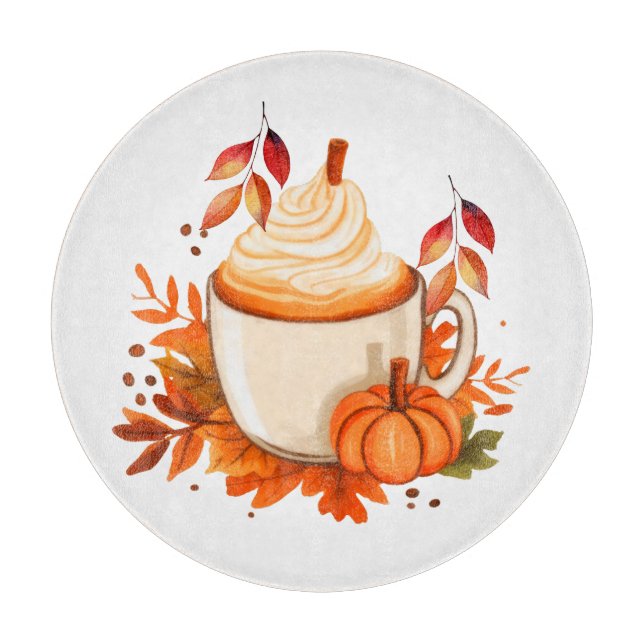 Autumn Spice Cutting Board (Front)