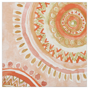 Autumn Spice MANDALA MINDSET Watercolor Fabric