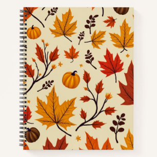 autumn Spiral Notebook