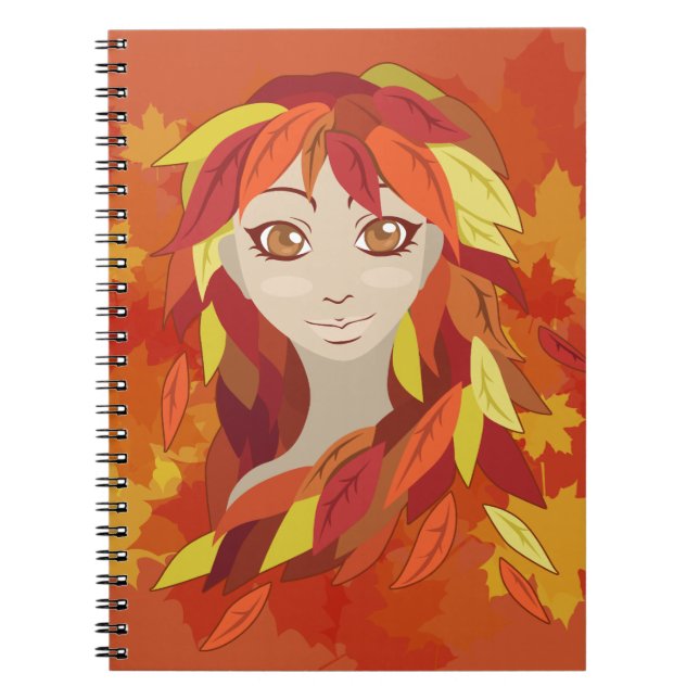 Autumn Spiral Notebook (Front)