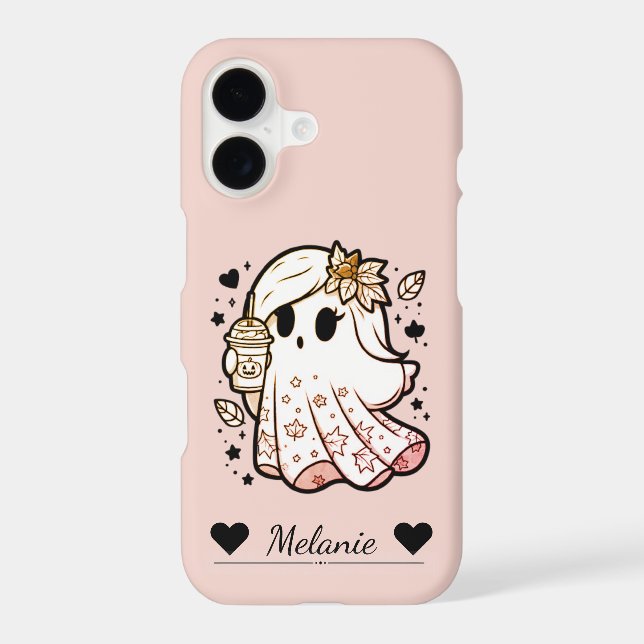 Autumn Spirit: Girly Ghost with Pumpkin Spice (Back)