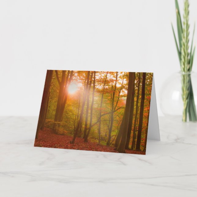 Autumn Splendor Card (Front)