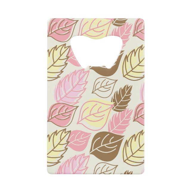 Autumn Splendour: Leaf Seamless Pattern (Front)