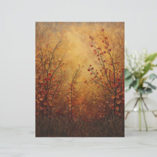 Autumn Splendour two sided scrapbook paper