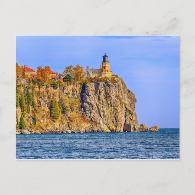 Autumn Split Rock Postcard (Front)