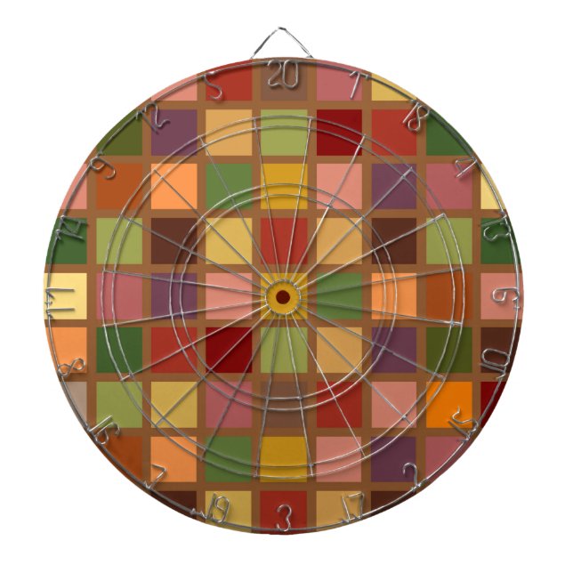 Autumn Squared Dartboard (Front)