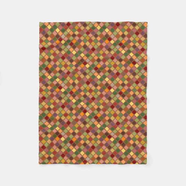 Autumn Squared Fleece Blanket (Front)