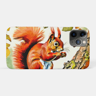 Autumn Squirrel Art Case-Mate iPhone Case