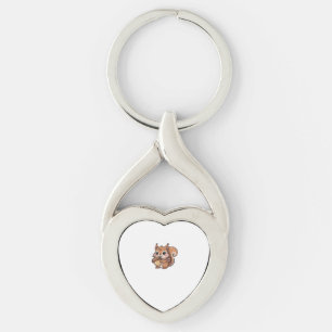 autumn squirrel Classic T-Shirt Key Ring