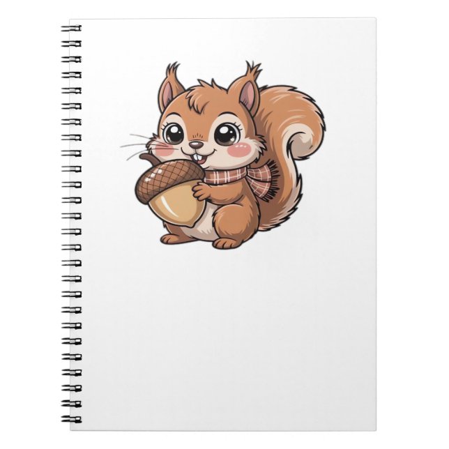 autumn squirrel Classic T-Shirt Notebook (Front)
