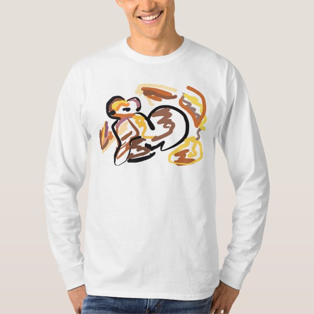 autumn squirrel kind T-Shirt (Front)
