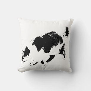 Autumn Stalker in Shadows Cushion