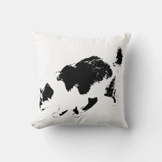 Autumn Stalker in Shadows Cushion (Front)