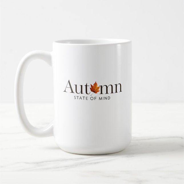Autumn State of Mind Coffee Mug (Left)