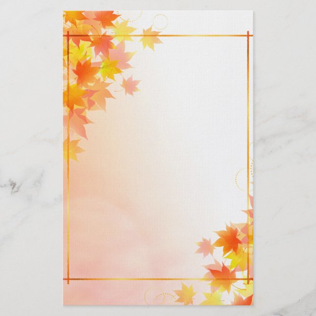 Autumn Stationery (Front)