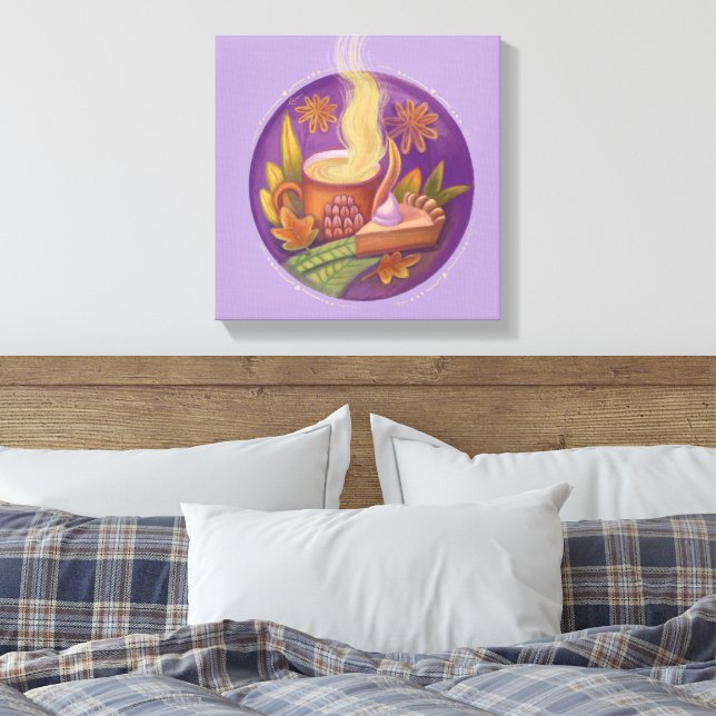  autumn still life Canvas Print (Insitu(Bedroom))