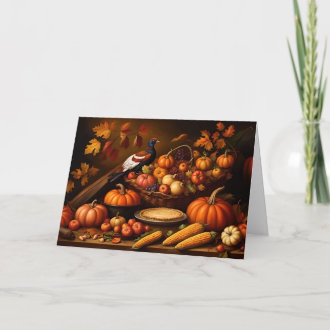 Autumn Still Life Card (Front)