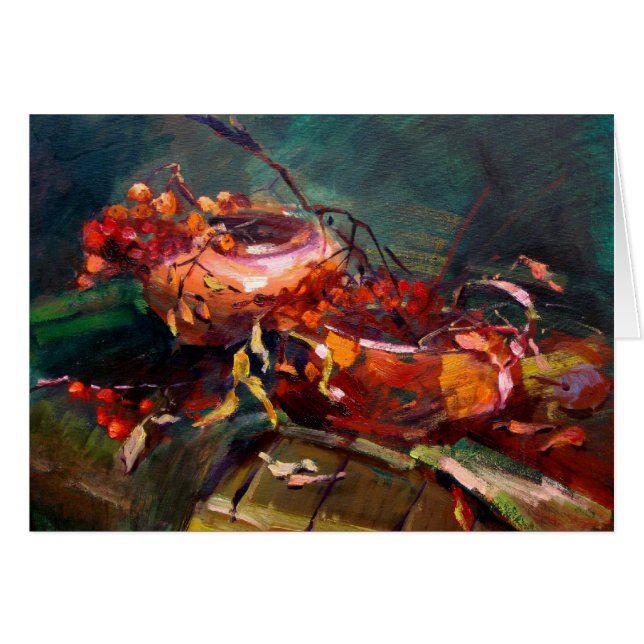 Autumn Still Life Card (Front Horizontal)