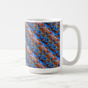 "Autumn Streams" Abstract Design Mug