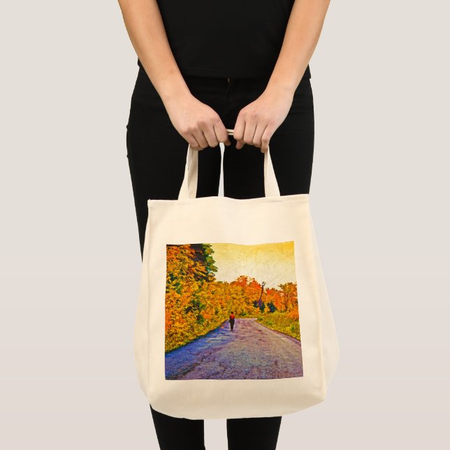 Autumn Stroll Tote Bag (Front (Product))