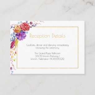 Autumn Succulents Reception Cards