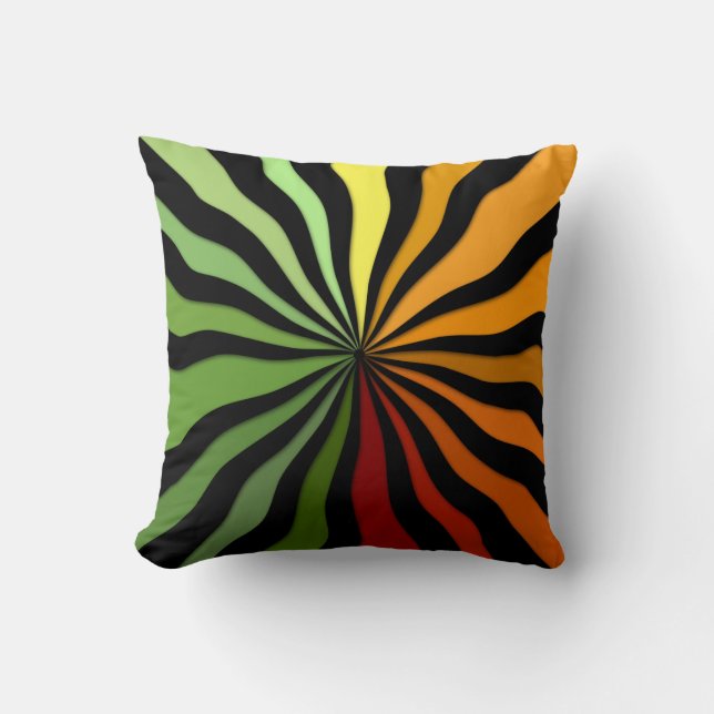 Autumn Sunburst - ZHP Cushion (Front)