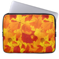 Autumn sunny shiny leaves design