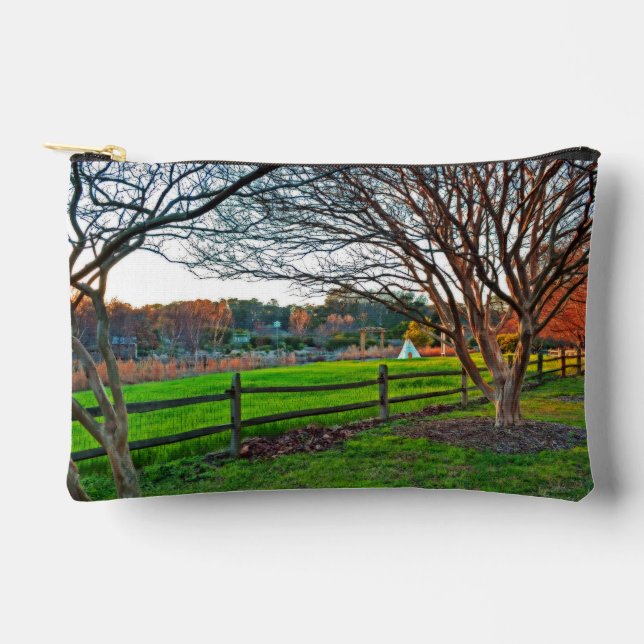 Autumn Sunset by Shirley Taylor Accessory Pouch (Front)