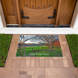 Autumn Sunset by Shirley Taylor Doormat