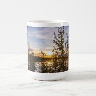 Autumn sunset coffee mug