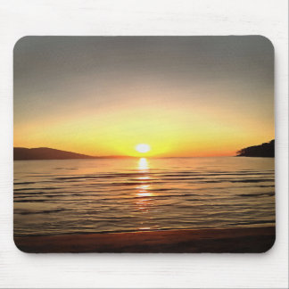 Autumn Sunset Mouse Pad